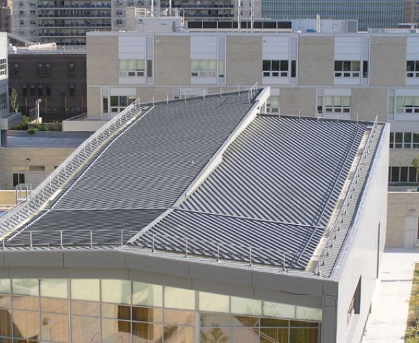 Mott Haven Campus roofing systems