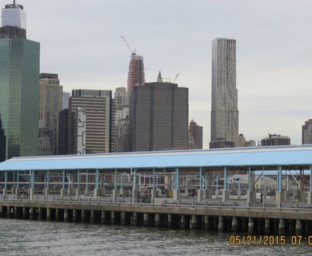 Pier 2 Brooklyn Bridge roofing systems