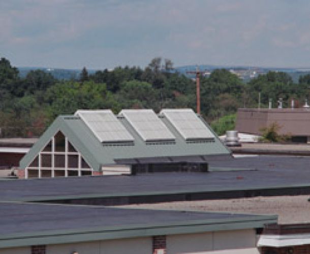 Goshen Elementry School translucent panel systems