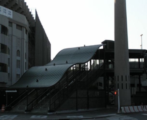 Yankee Stadium Station roofing systems