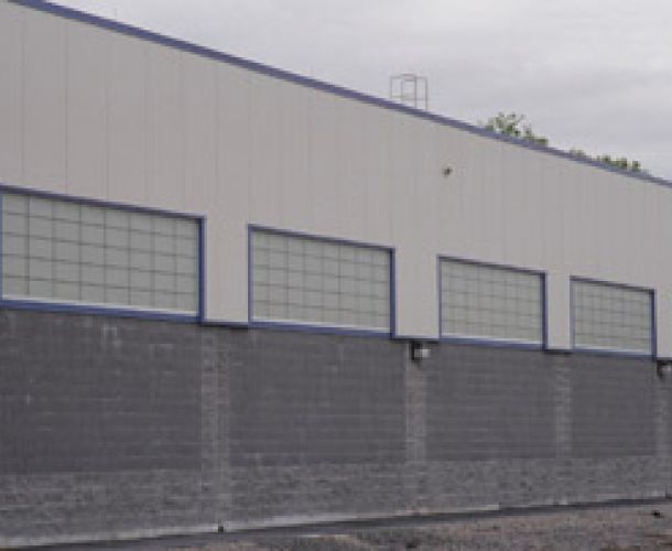 High Bridge Yard translucent panel systems