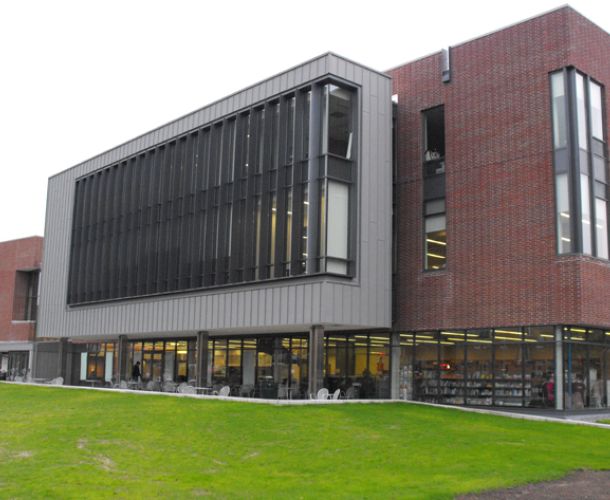 Molloy College Campus Center siding systems